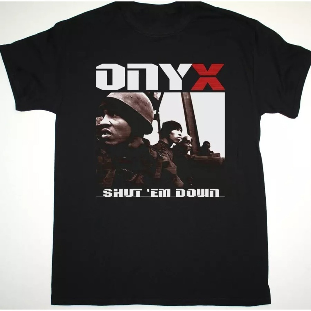 Onyx Hip Hop Band T-shirt, Retro 90's Graphics Unisex Tee